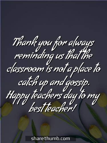 happy teachers day thank you wishes